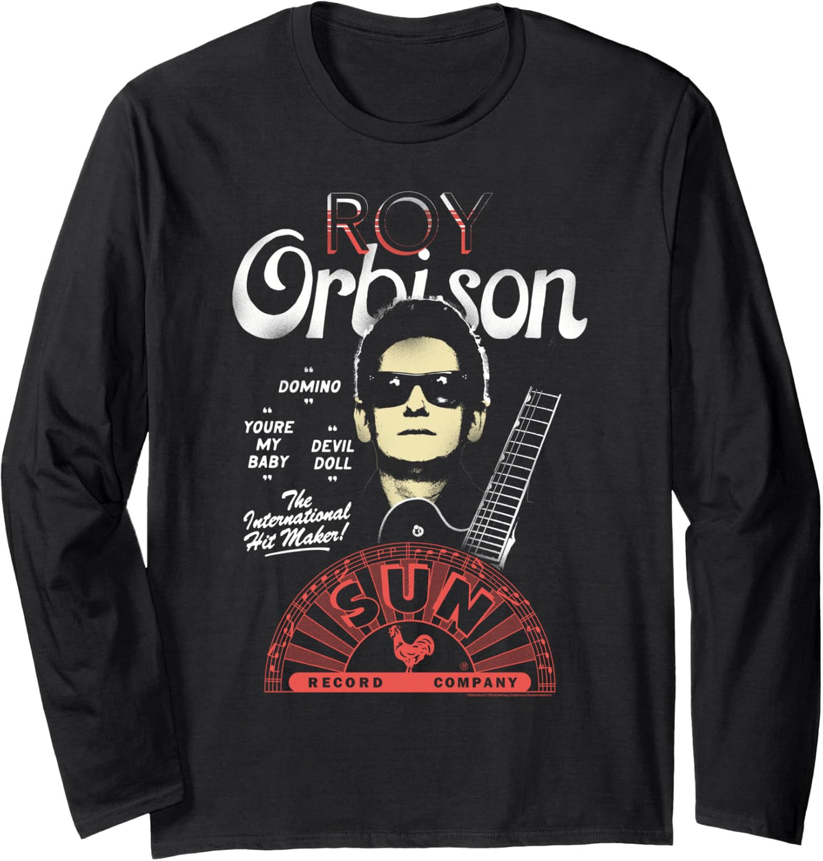Sun Records X Roy Orbison International Hit Maker Long Sleeve Apparel | Trending 2025 | Aesthetic Fit