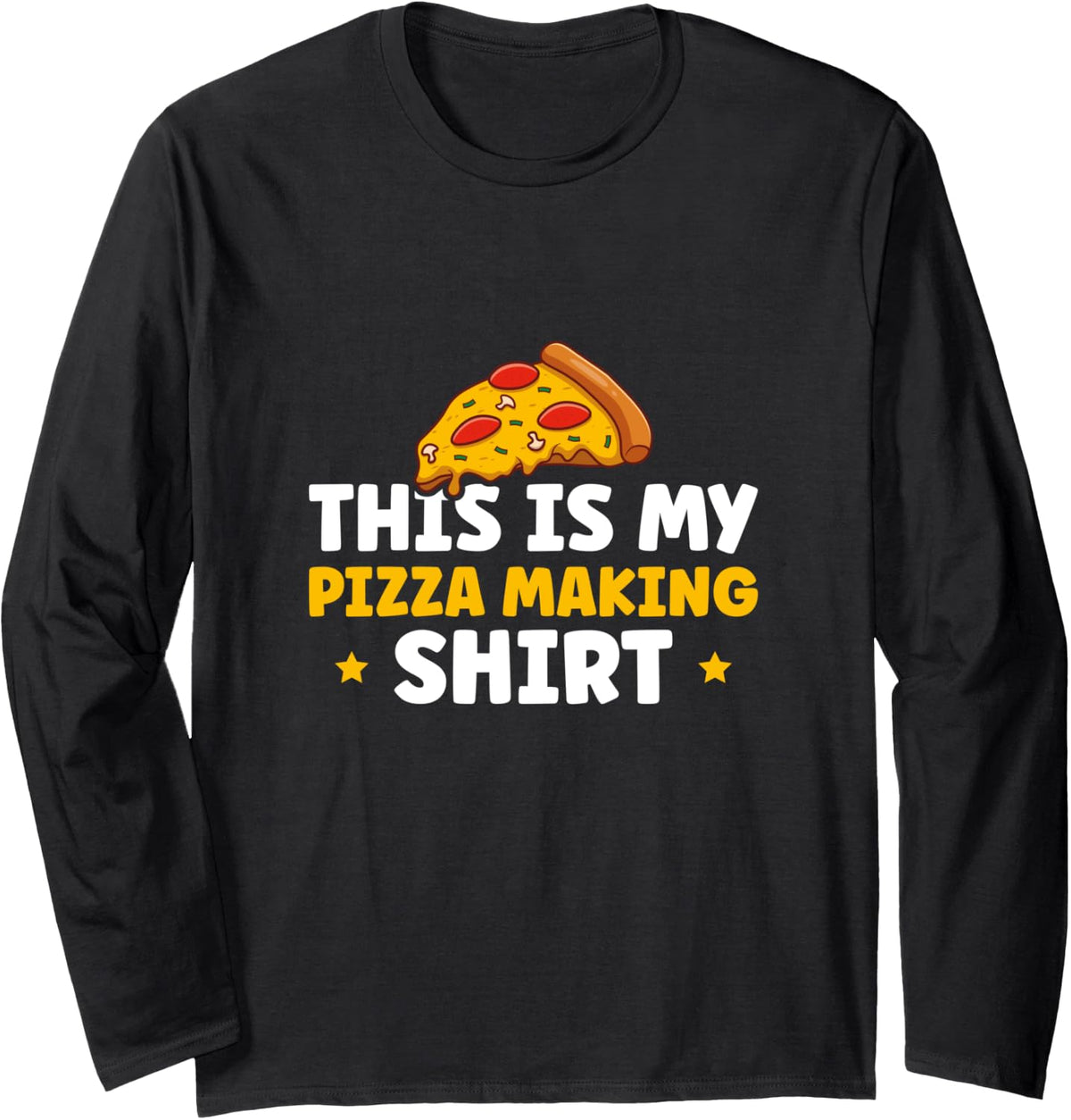This Is My Pizza Making Outfit Pizza Maker Long Sleeve Apparel | Premium Quality | Aesthetic Fit