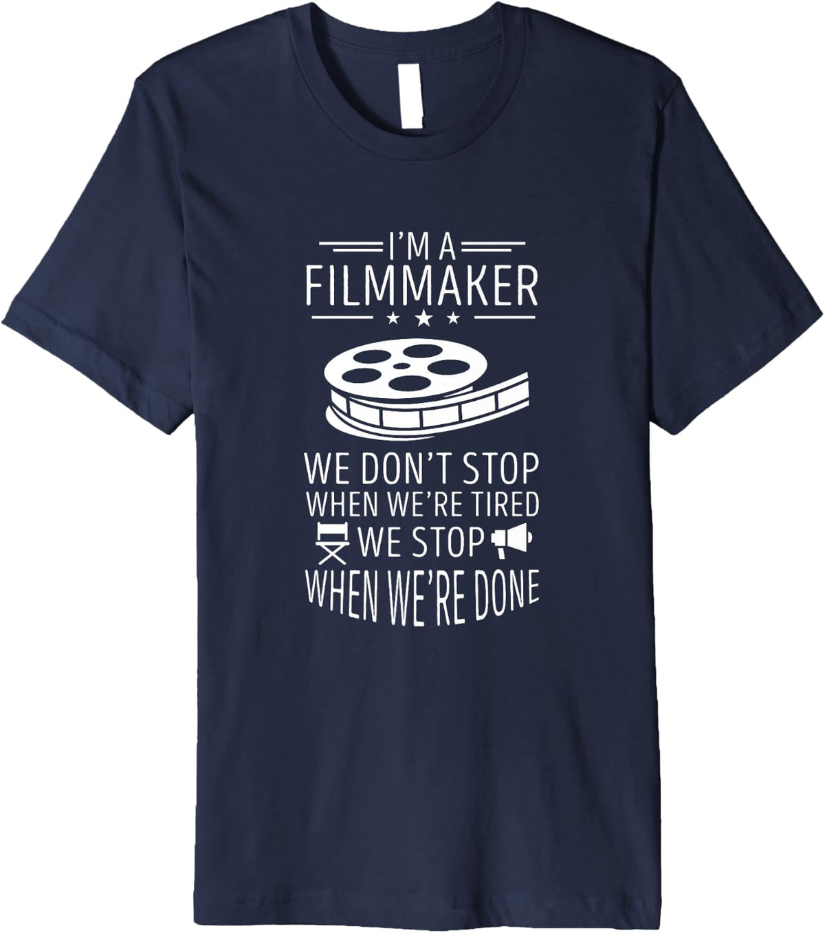 We Don't Stop Filmmaking Cinematography Reel Filmmaker Premium Apparel | US Viral Style | Aesthetic Fit
