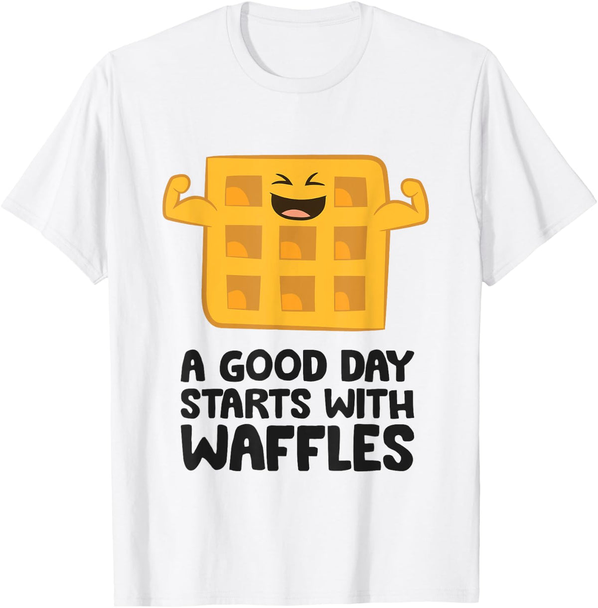 Waffle Breakfast A Good Day Starts With Waffles Apparel | US Viral Style | Must-Have Style