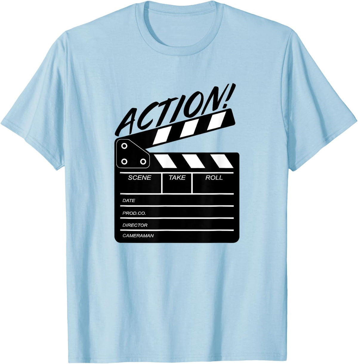 Funny Director Clapboard T-shirt Filmmaker Tee Gift T-Shirt | US Viral Style | Aesthetic Fit