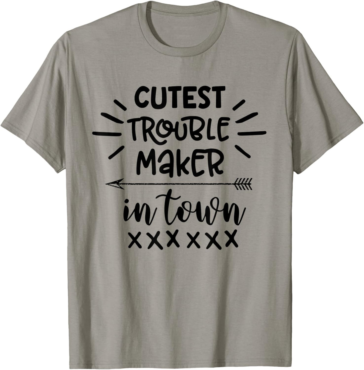 Cutest Troublemaker In Town Apparel | Best Seller Pick | Comfort Daily Wear