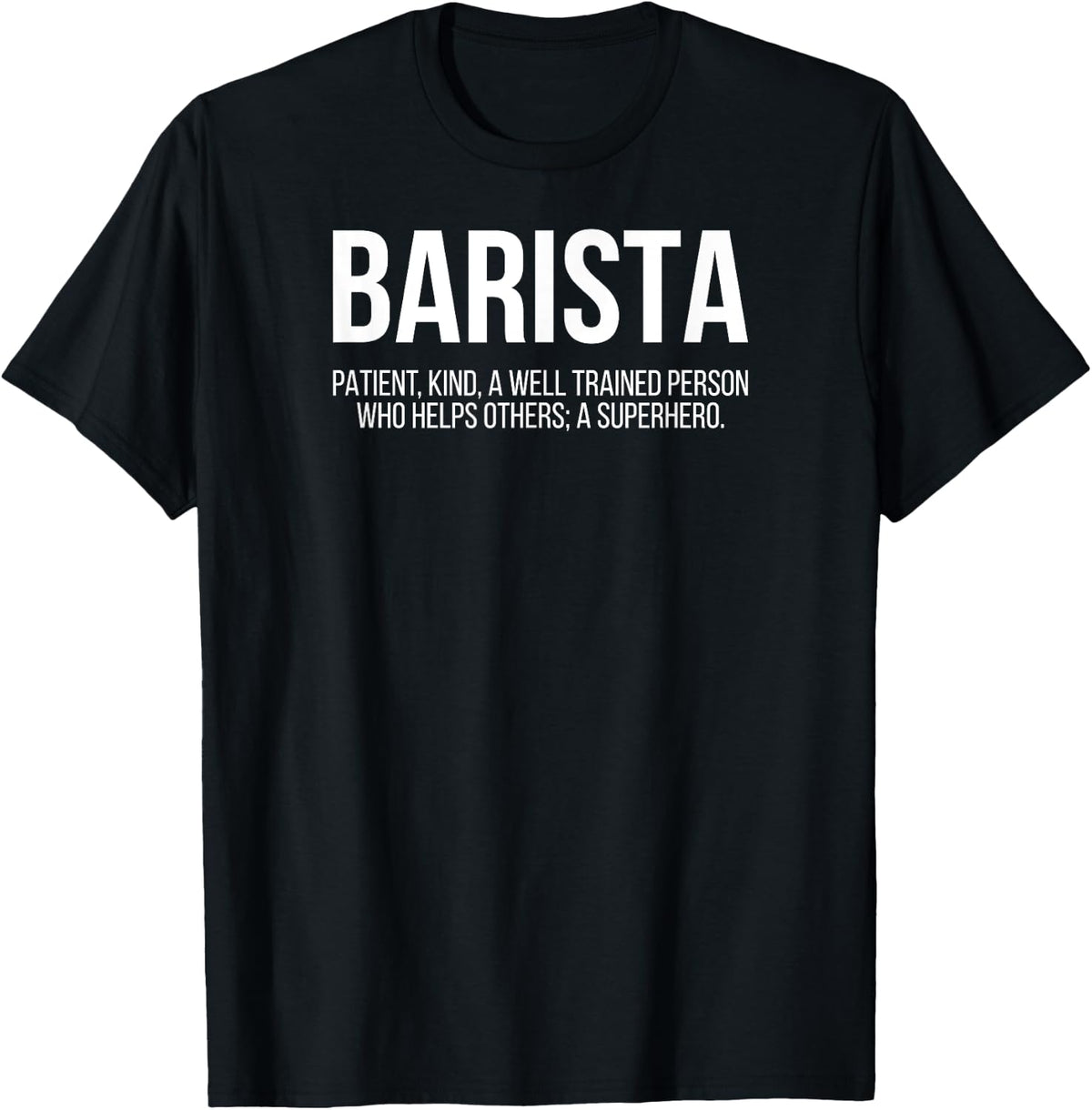 Barista Definition Coffee Maker Baristas Apparel | US Viral Style | Must-Have Style