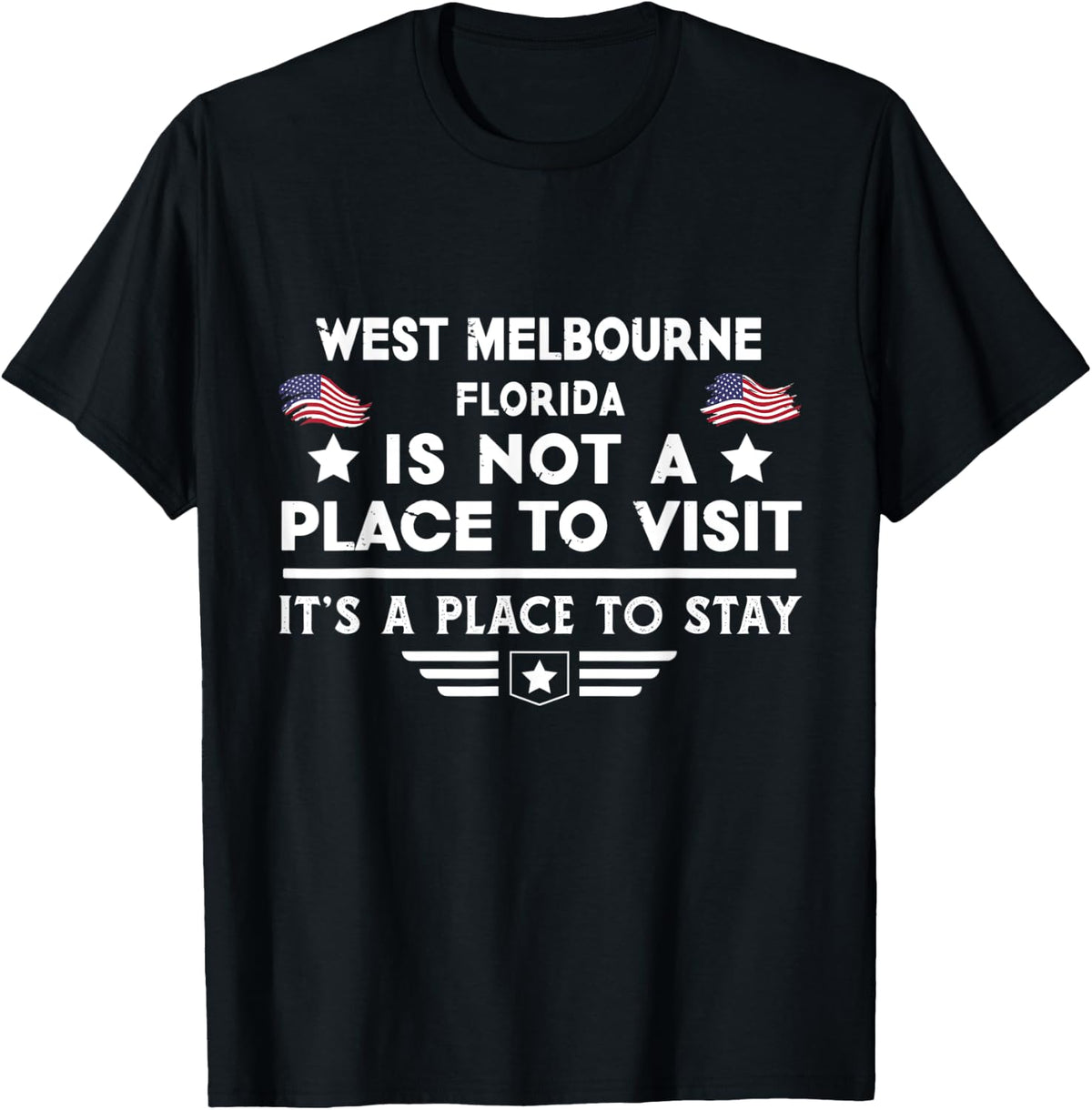 West Melbourne Florida Place to stay USA Town Home City Apparel | Google Shopping Optimized | High CTR Boost