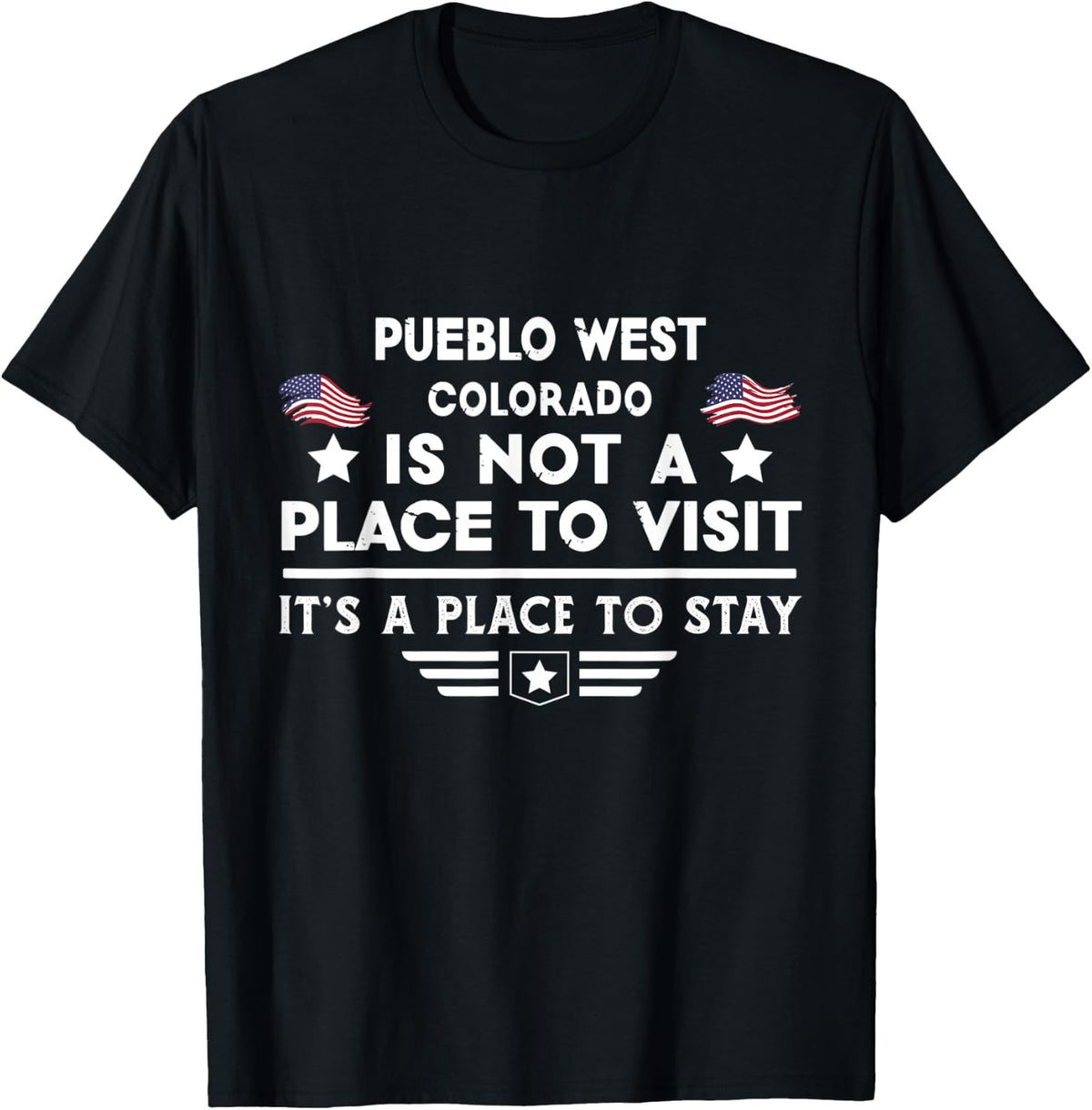 Pueblo West Colorado Place to stay USA Town Home City Apparel | US Viral Pick | Daily Wear Essential