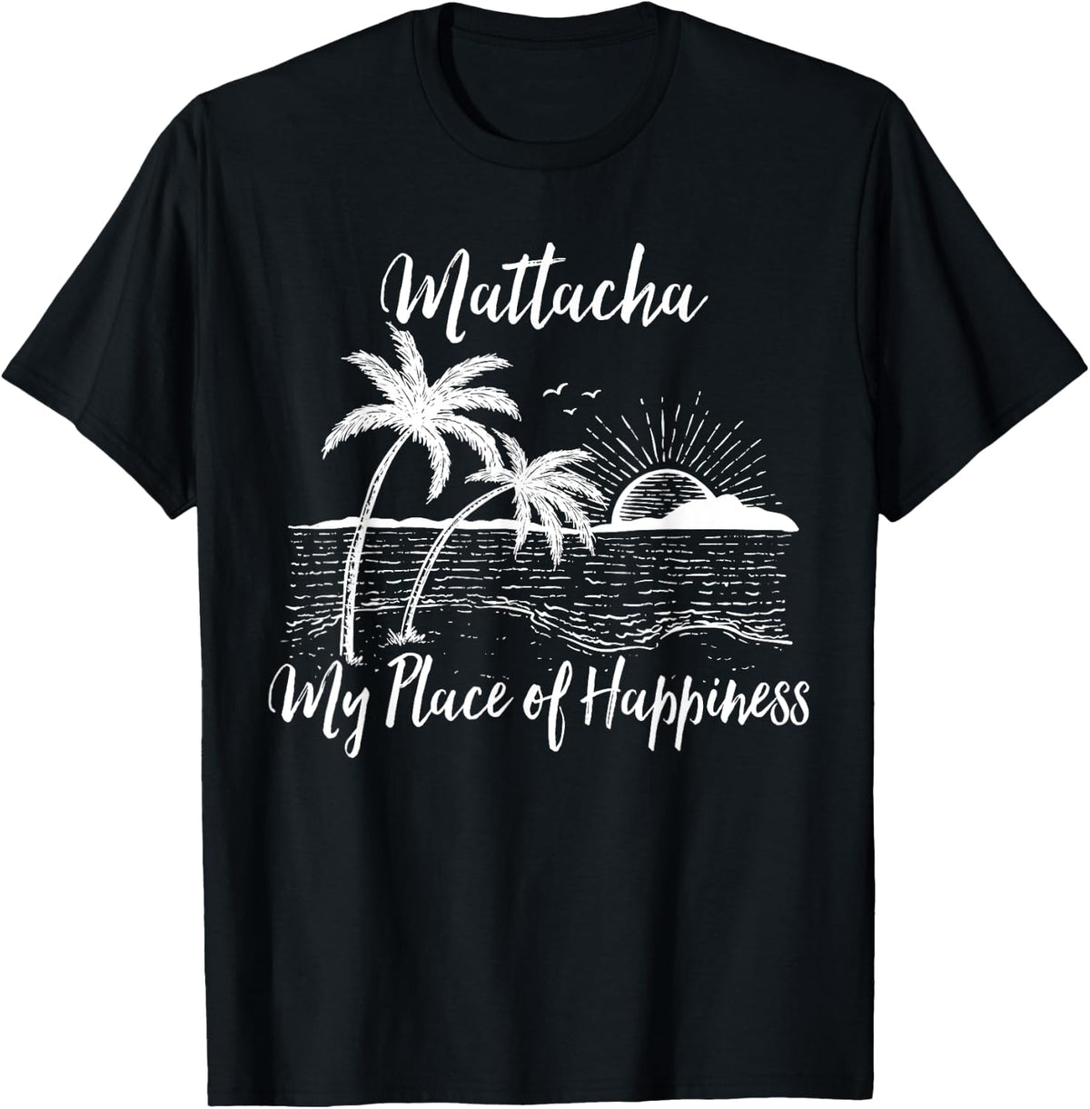 Florida Beach My Place Of Happiness - Matlacha Apparel | Premium Quality | Customer Favorite