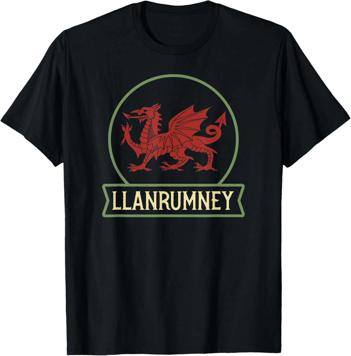 Llanrumney - Welsh places - Wales - Cymru - Welsh dragon Apparel | Premium Quality | Top Rated Comfort