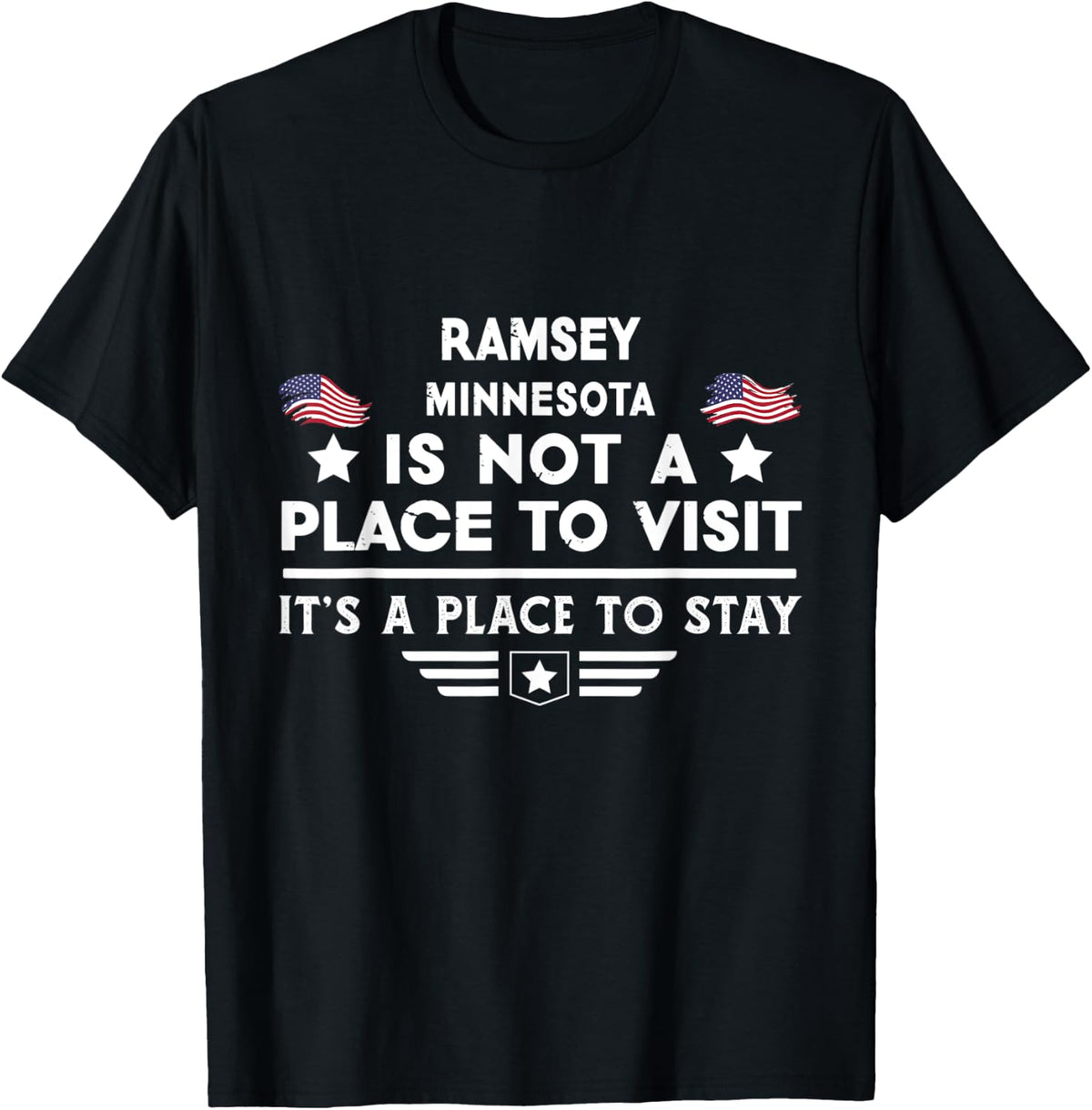 Ramsey Minnesota Place to stay USA Town Home City Apparel | US Viral Pick | Aesthetic Casual Look