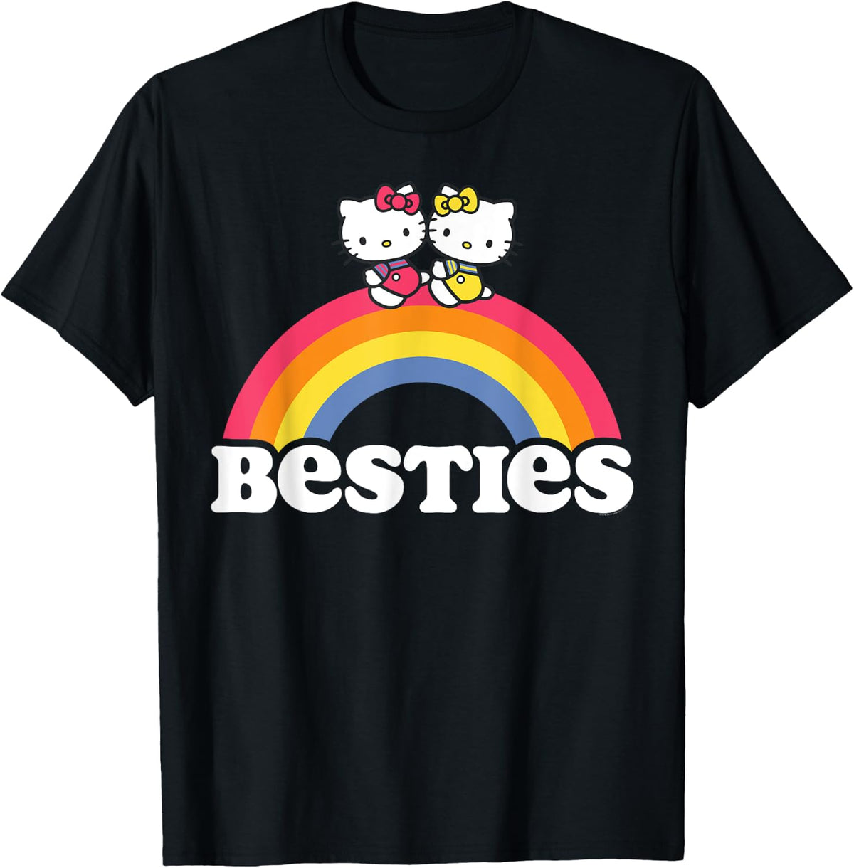 Hello Kitty and Mimmy Besties Tee Shirt T-Shirt | Premium Quality | Aesthetic Casual Look