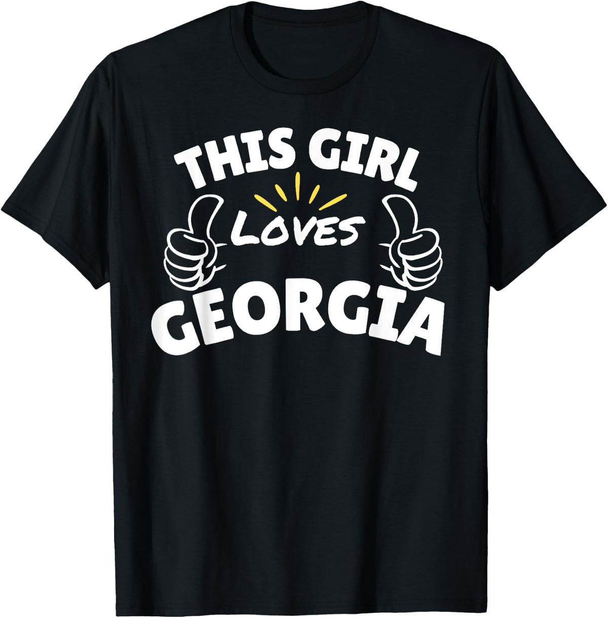 Fun Graphic-This Girl Loves Georgia Apparel | US Viral Pick | High CTR Boost