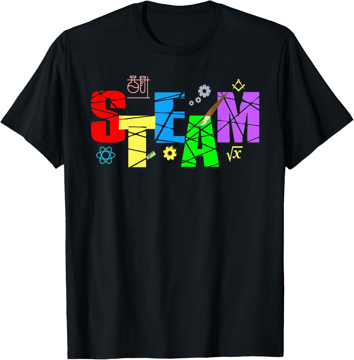STEAM Shirt Science and Art STEM Creativity Maker Shirt T-Shirt | High Search Volume | Comfort Daily Wear