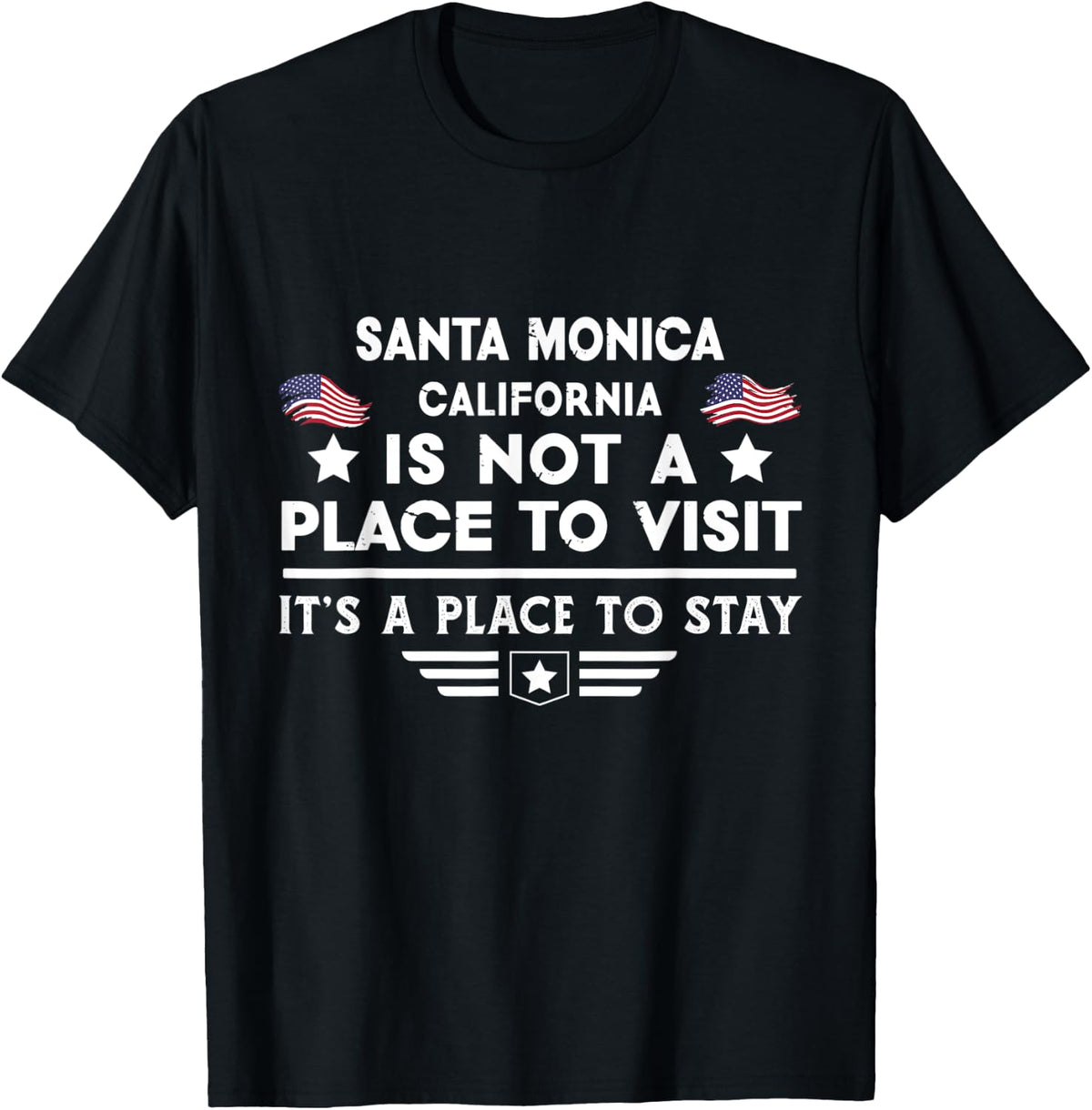 Santa Monica California Place to stay USA Town Home City Apparel | Top Conversion Title | Customer Favorite