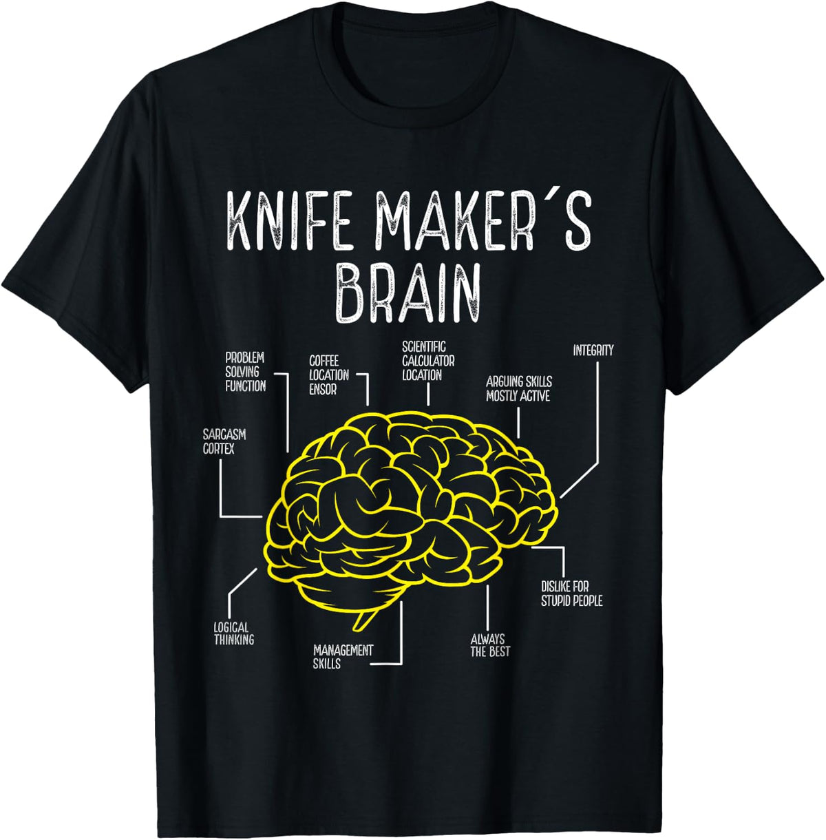 Knife Making Brain Bladesmith Bladesmithing Knife Maker Apparel | US Viral Style | Perfect Gift Idea