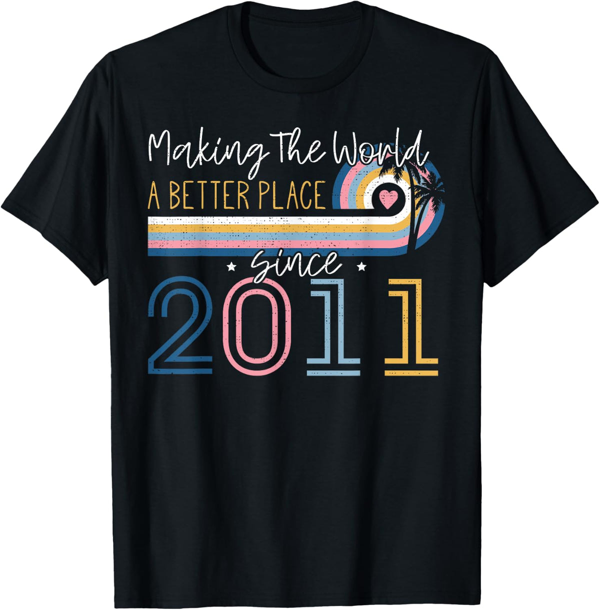 12 Year Old Girl Making The World Better Place Since 2011 Apparel | Premium Quality | Daily Wear Essential