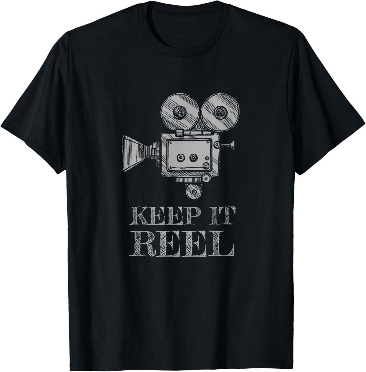Keep It Reel for Film Fans, Film Students and Filmmakers Apparel | Best Seller Pick | Comfort Daily Wear