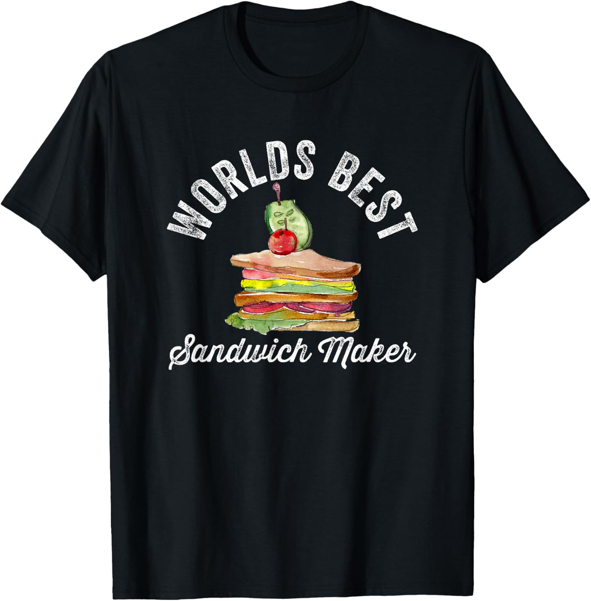 Worlds Best Sandwich Maker Grill Cheese Egg Breakfast Chef Apparel | Premium Quality | Perfect Gift Idea