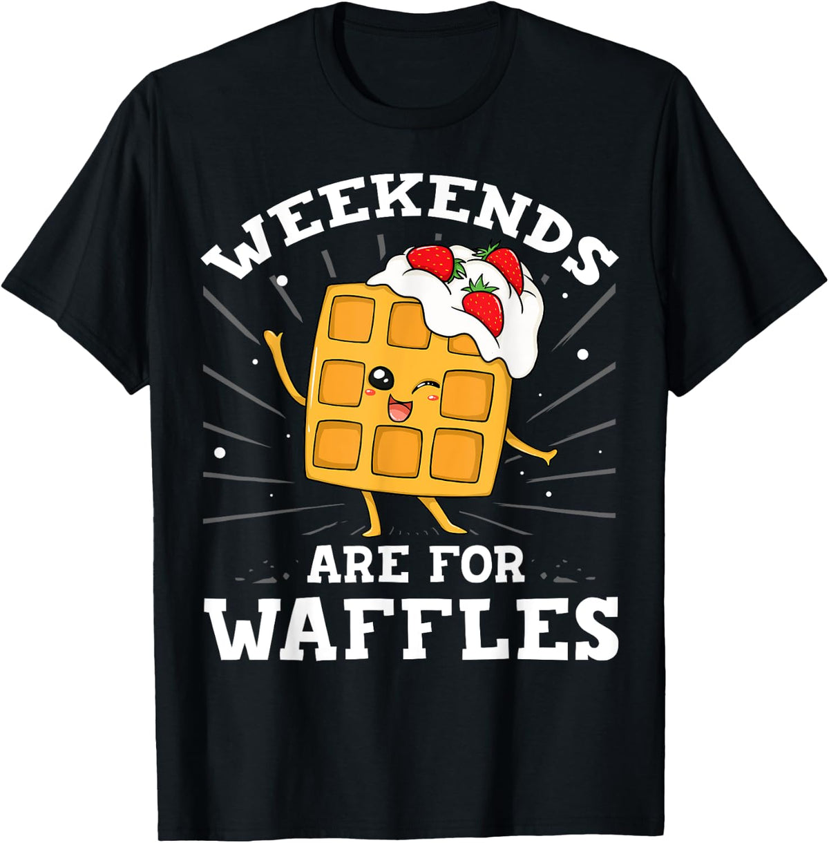 Weekends Are For Waffles Gift Waffle Maker Apparel | Best Seller Pick | Comfort Daily Wear