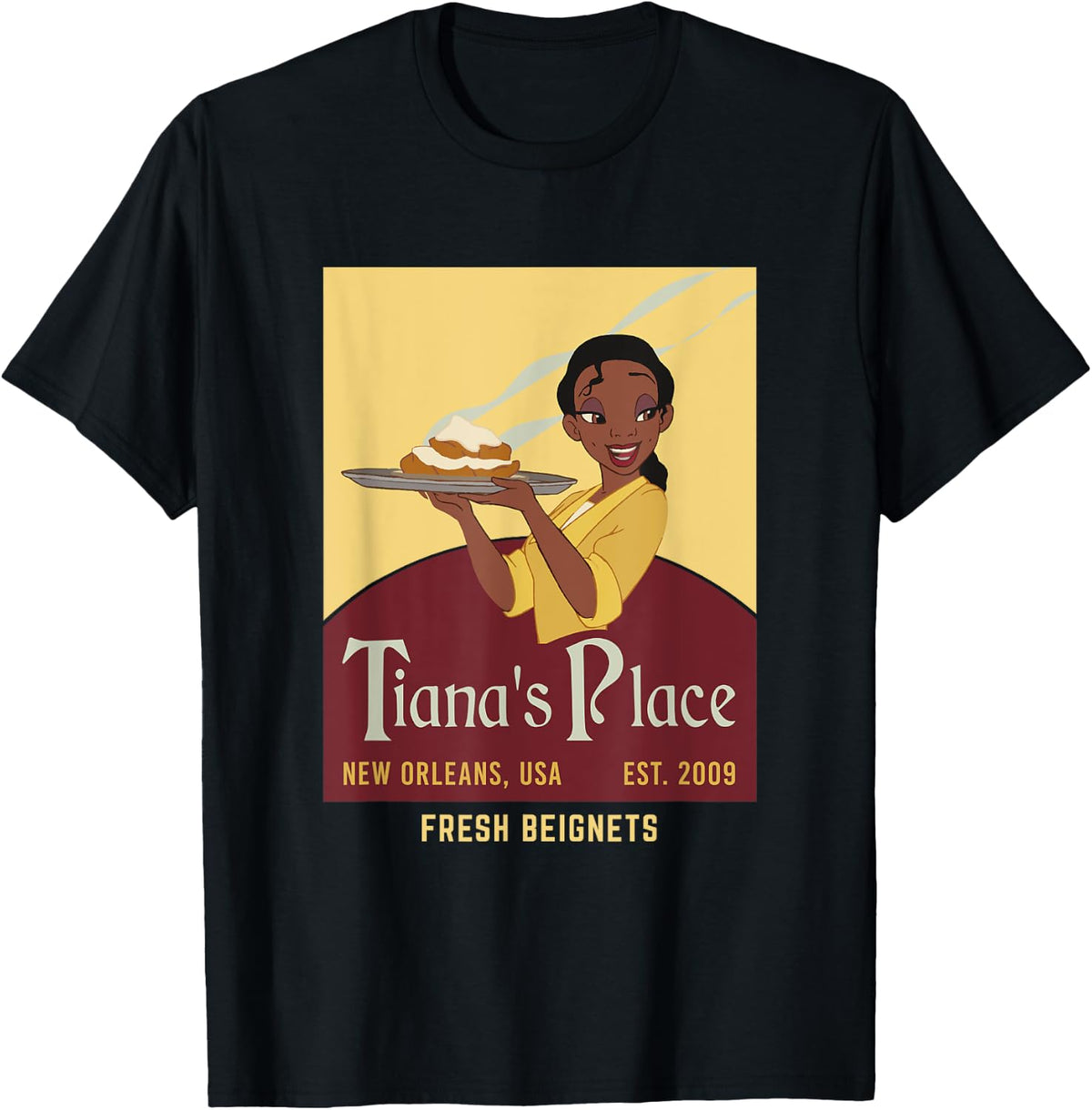Disney The Princess And The Frog Tiana's Place Fresh Poster Apparel | Trending 2025 | Top Rated Comfort