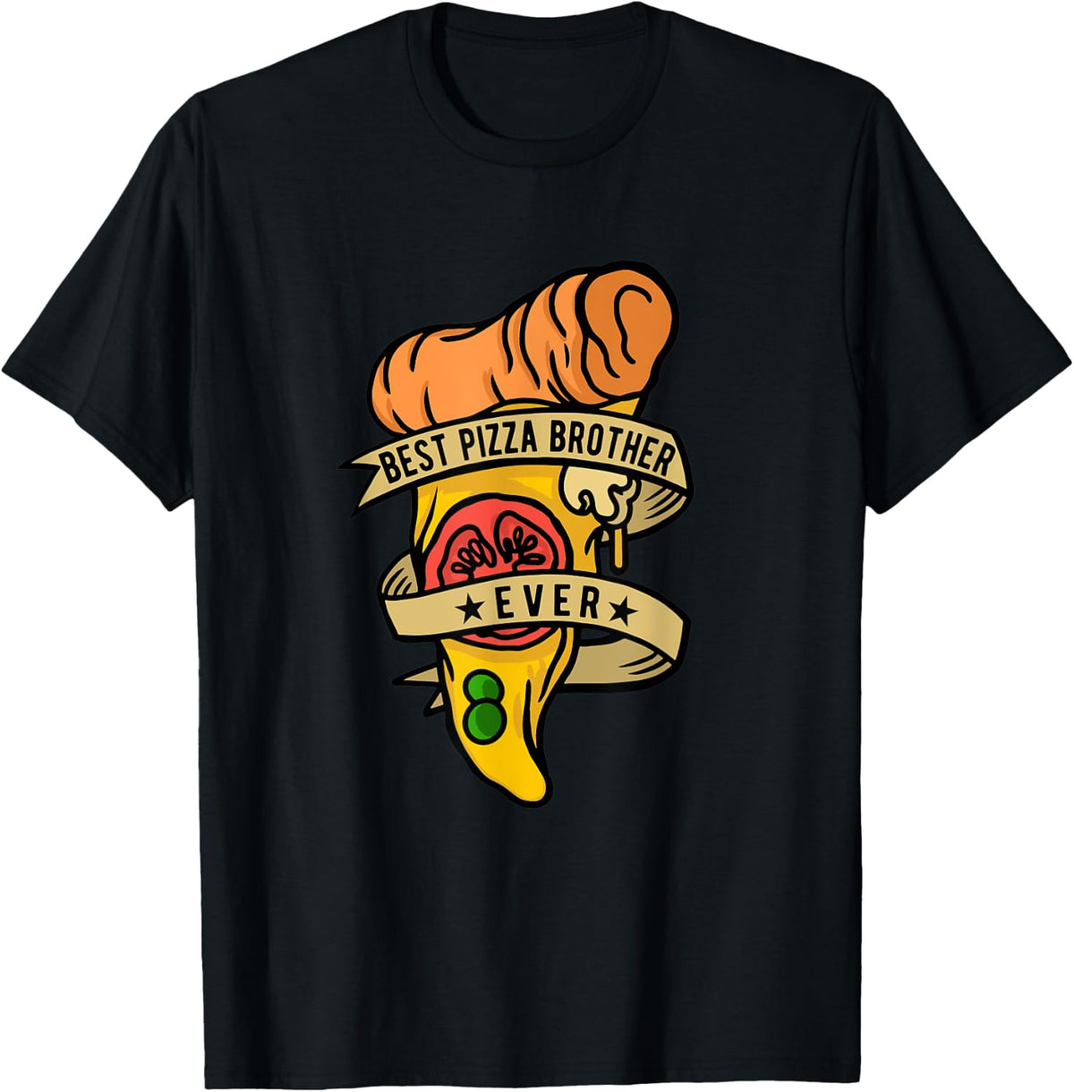 Mens Best Pizza Brother Ever Hobby Pizza Maker Apparel | Premium Quality | Must-Have Style