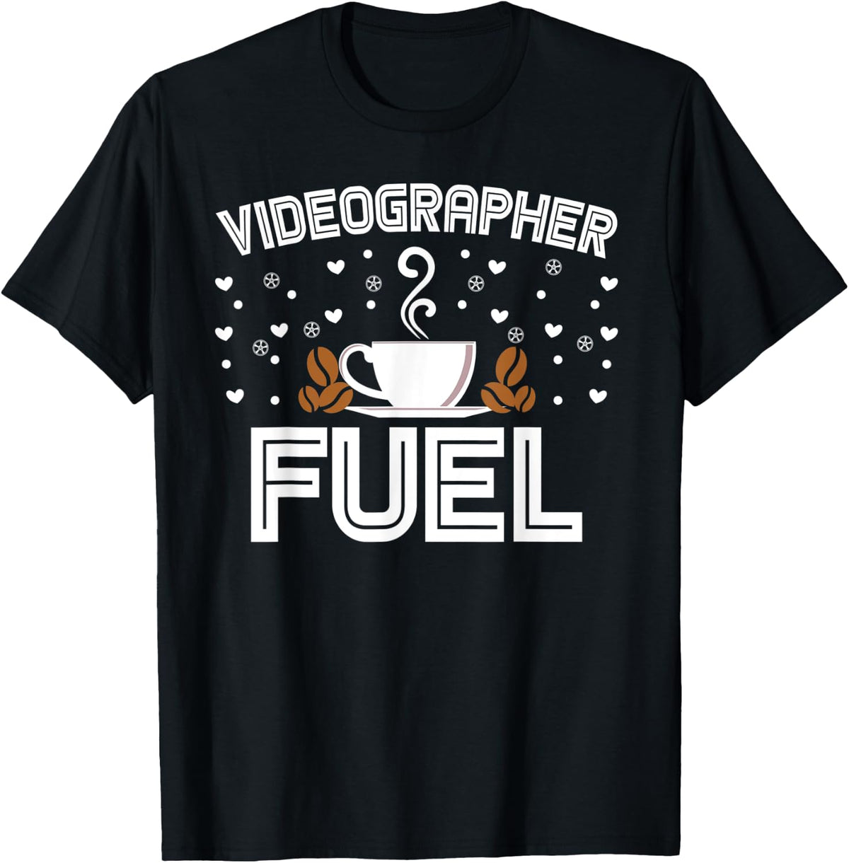 Videographer Fuel - Coffee Lover Videography Video Maker Apparel | US Viral Style | Aesthetic Fit