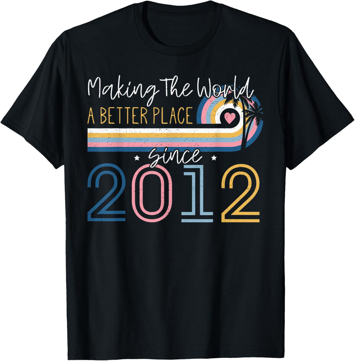 10 Year Old Girl Making The World Better Place Since 2012 Apparel | Google Shopping Optimized | Daily Wear Essential