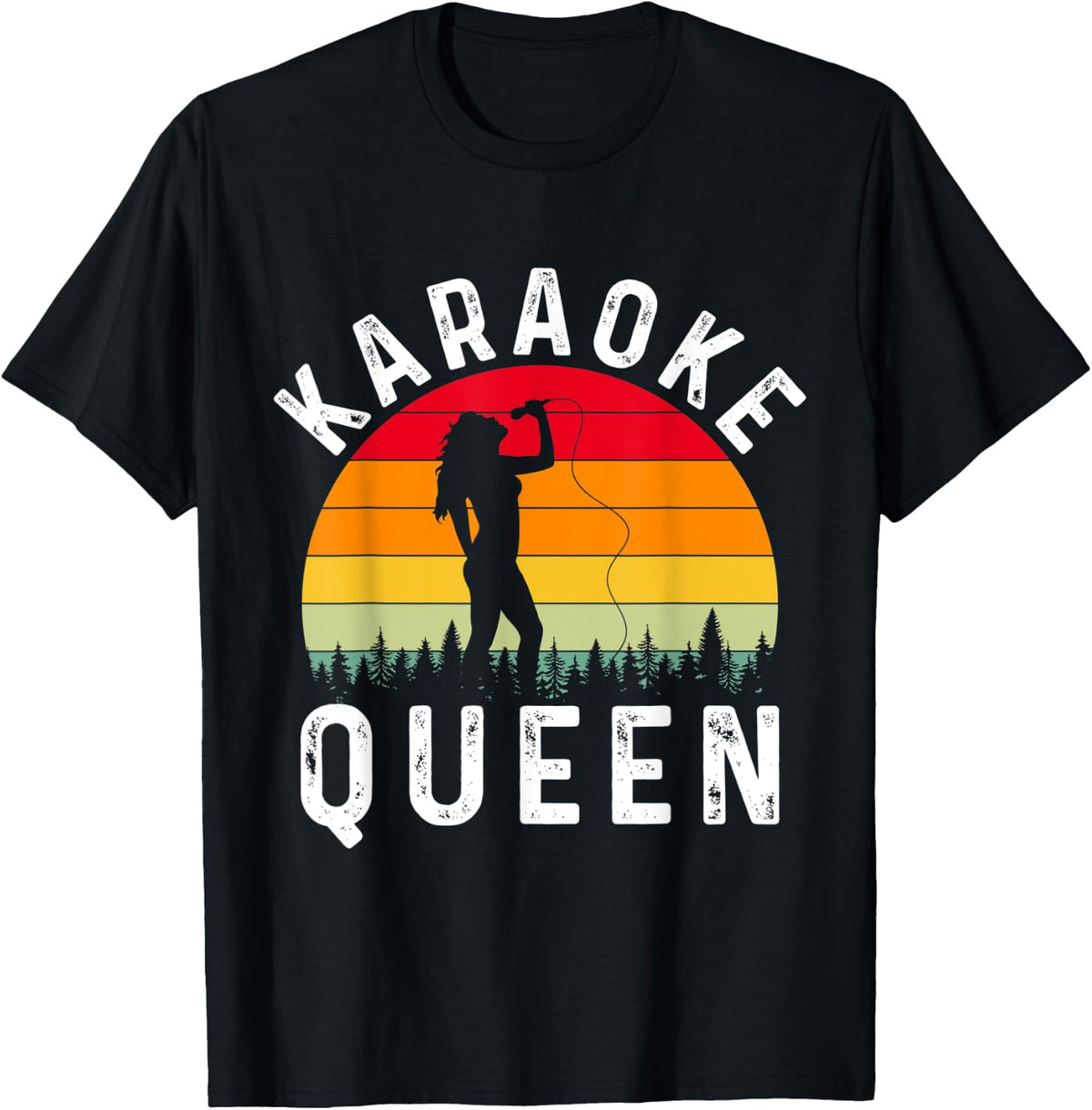 Karaoke Queen Funny Singers Music Makers Apparel | High Search Volume | Comfort Daily Wear