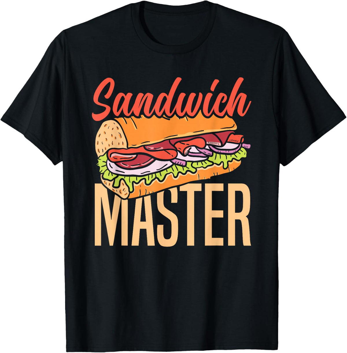 Sandwich Master Deli Sub Lover Funny Sandwich Apparel | Premium Quality | Comfort Daily Wear