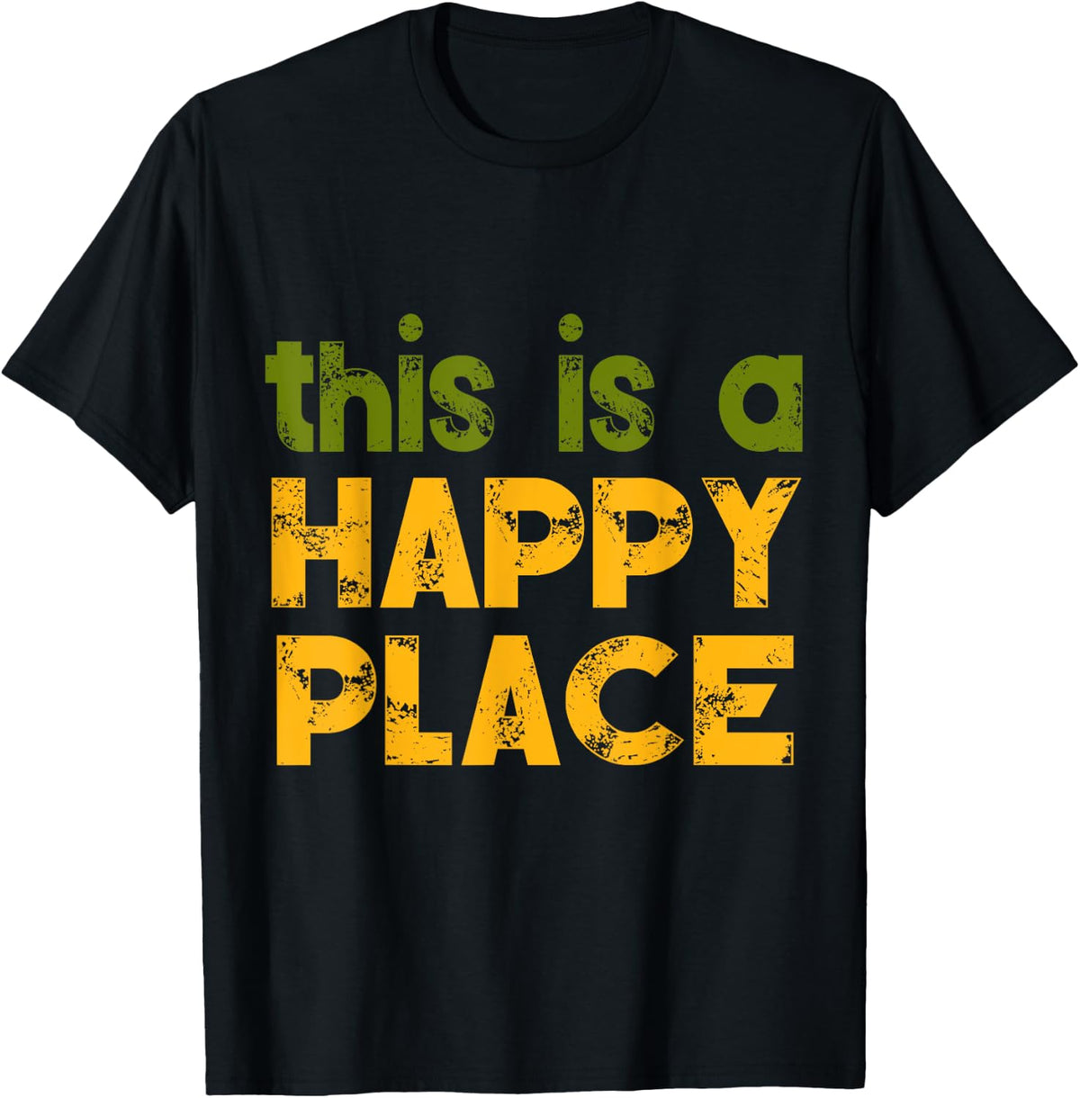 This Is A Happy Place Men Women Kids Gift Cool Graphic Art Apparel | Google Shopping Optimized | Customer Favorite