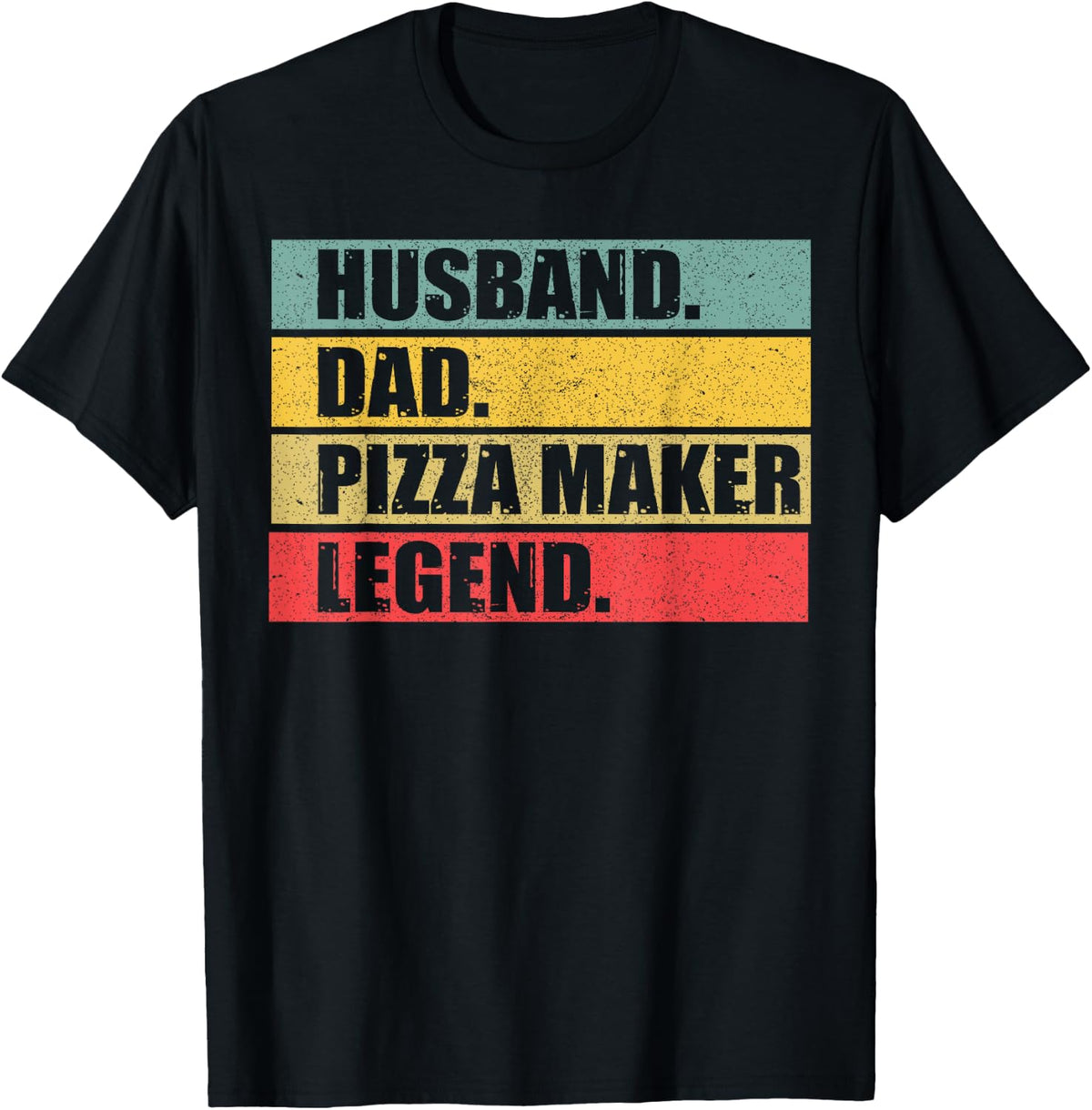 Husband Dad Pizza Maker Quote Vintage Fathers Day Apparel | Premium Quality | Comfort Daily Wear