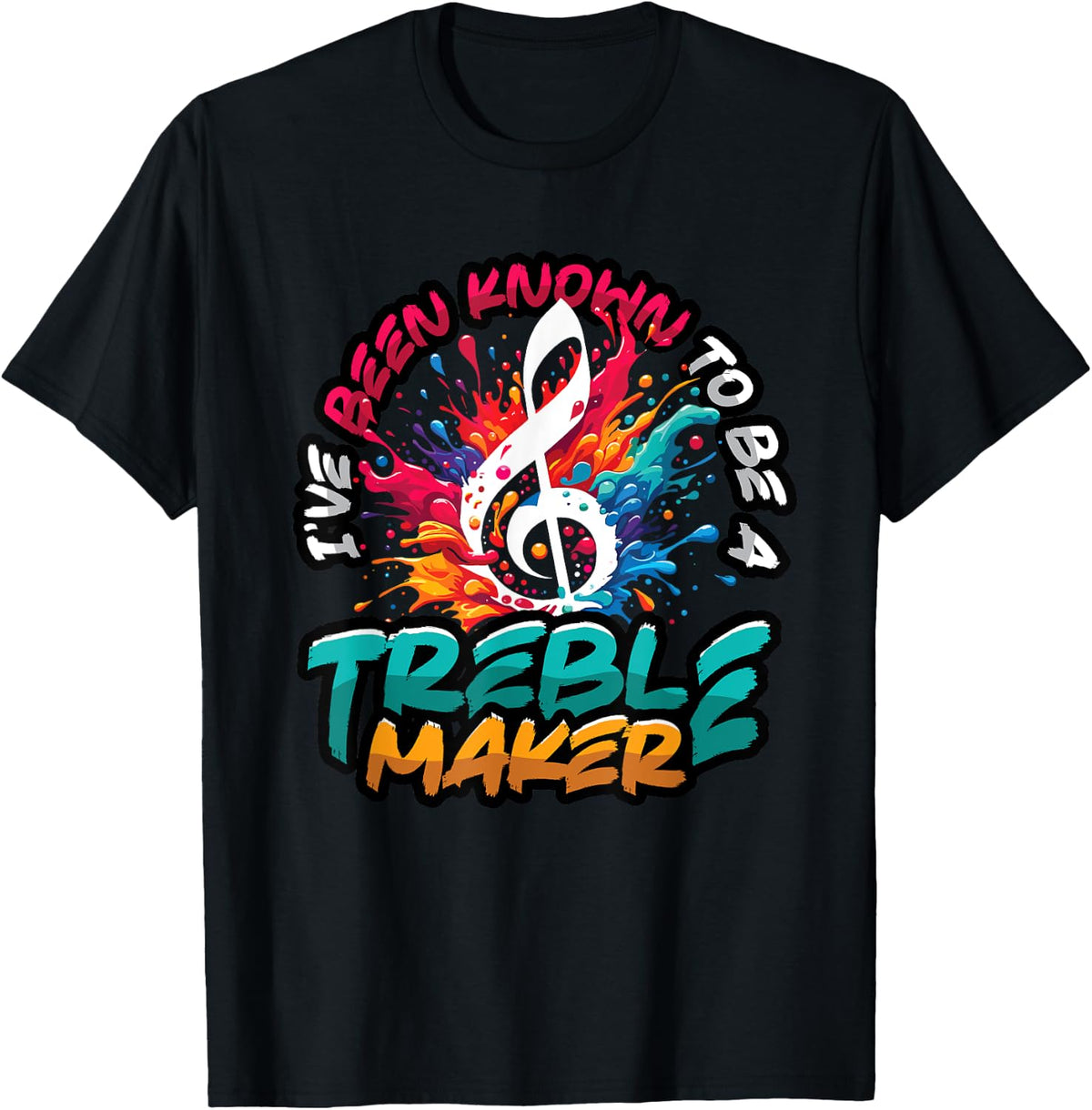 Treble Maker Musician Pun Music Teacher T-Shirt for Men Women Girls Kids T-Shirt | US Viral Style | Perfect Gift Idea