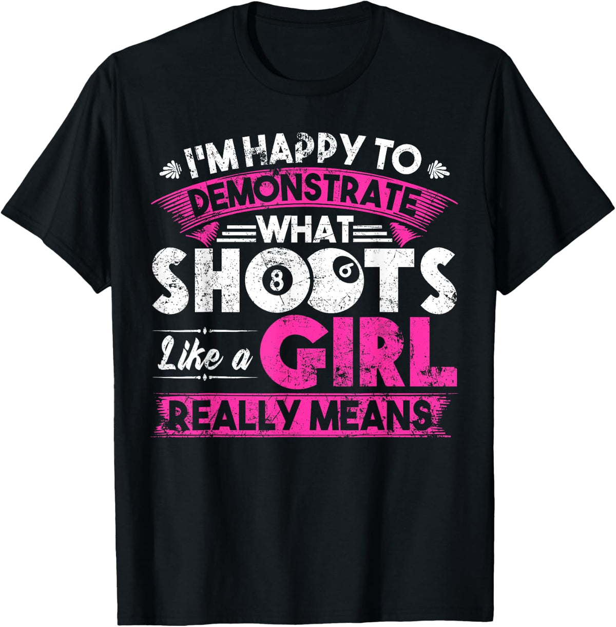Cute Billiards Women Shirt Funny Gift for Girl Pool Player T-Shirt | Google Shopping Optimized | Perfect Gift Choice