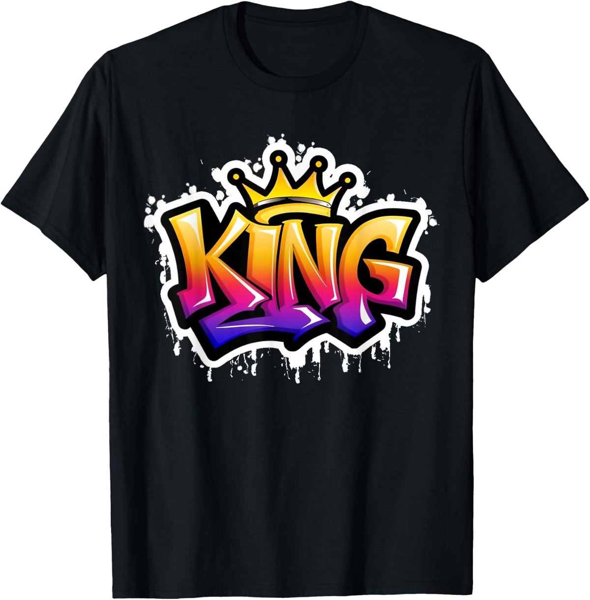 King Graffiti Street Wall Art for Graffiti Makers Apparel | Trending 2025 | Perfect Gift Idea