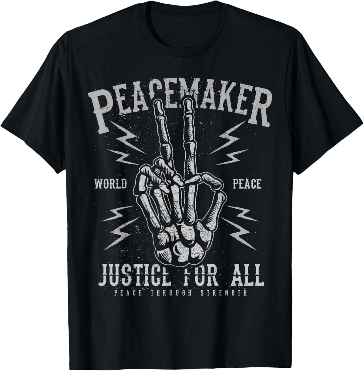 Peace Maker T-shirt punk designed shirt T-Shirt | High Search Volume | Aesthetic Fit