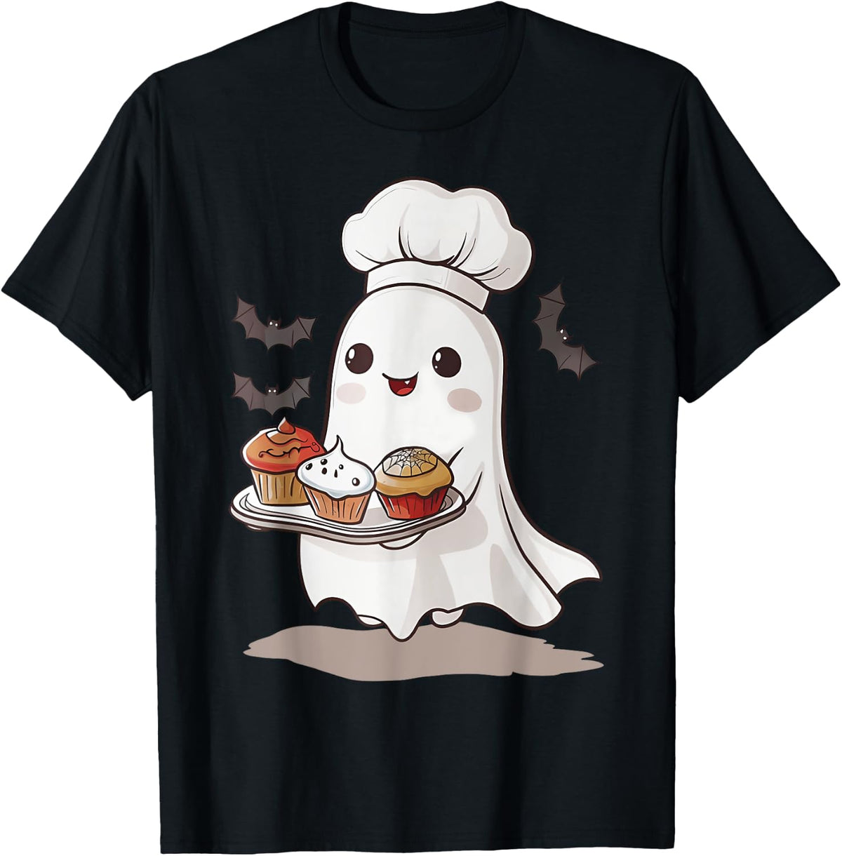 Cute Ghost Chef Baker Halloween Spooky Baking Costume Apparel | Premium Quality | Perfect Gift Idea