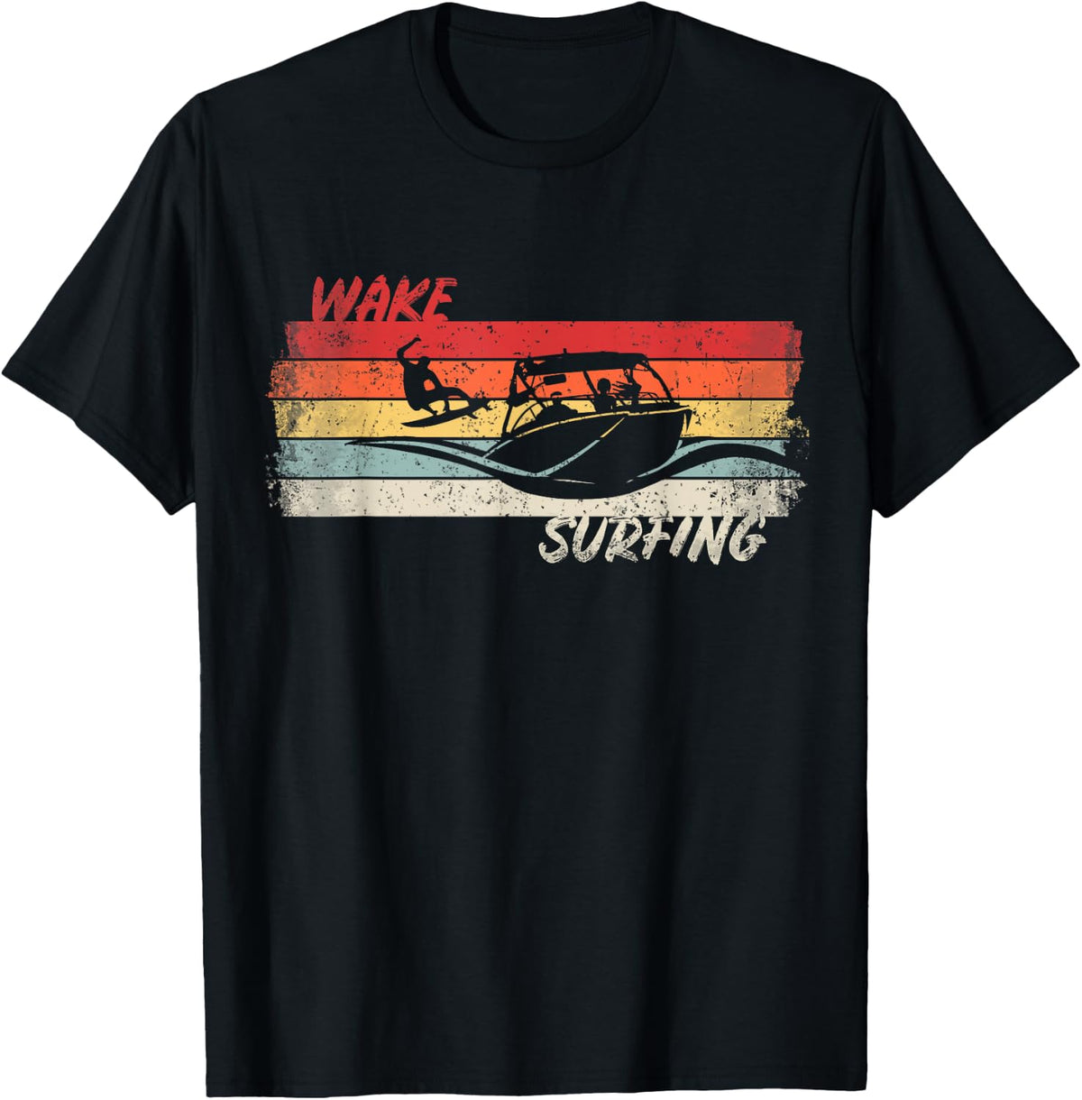Wake Surfing Wakesurfing Boat Lake Surf T Shirt Wakesurf T-Shirt | Premium Quality | Aesthetic Fit