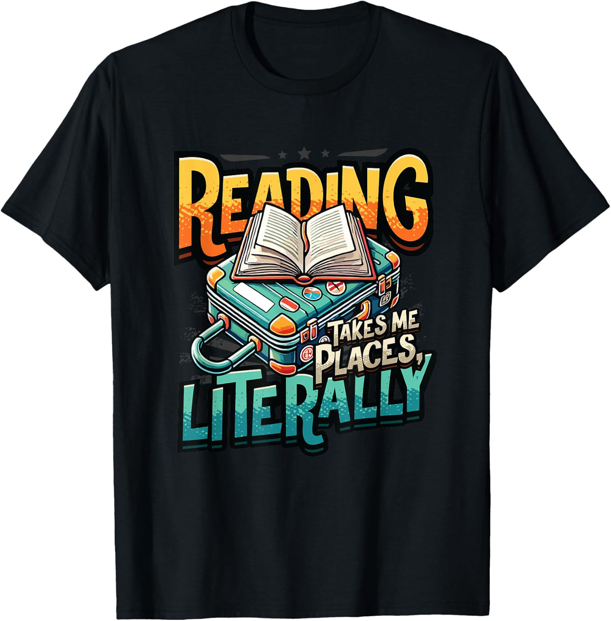 Reading Takes Me Places Literally Book Lover Travel Apparel | Google Shopping Optimized | Customer Favorite