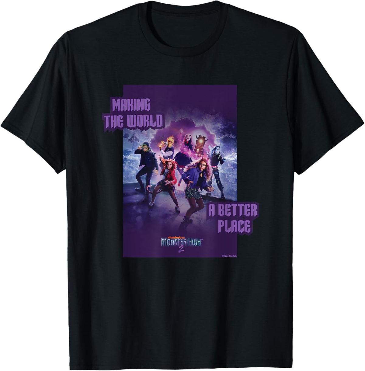 Monster High Movie u2014 Making the World a Better Place Apparel | Bestseller Style | Aesthetic Casual Look