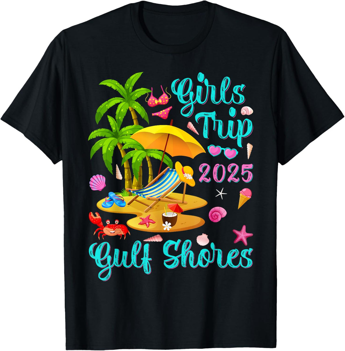 Gulf Shores Beach Alabama Summer Vacation Girls Trip 2025 Apparel | High Search Volume | Daily Wear Essential