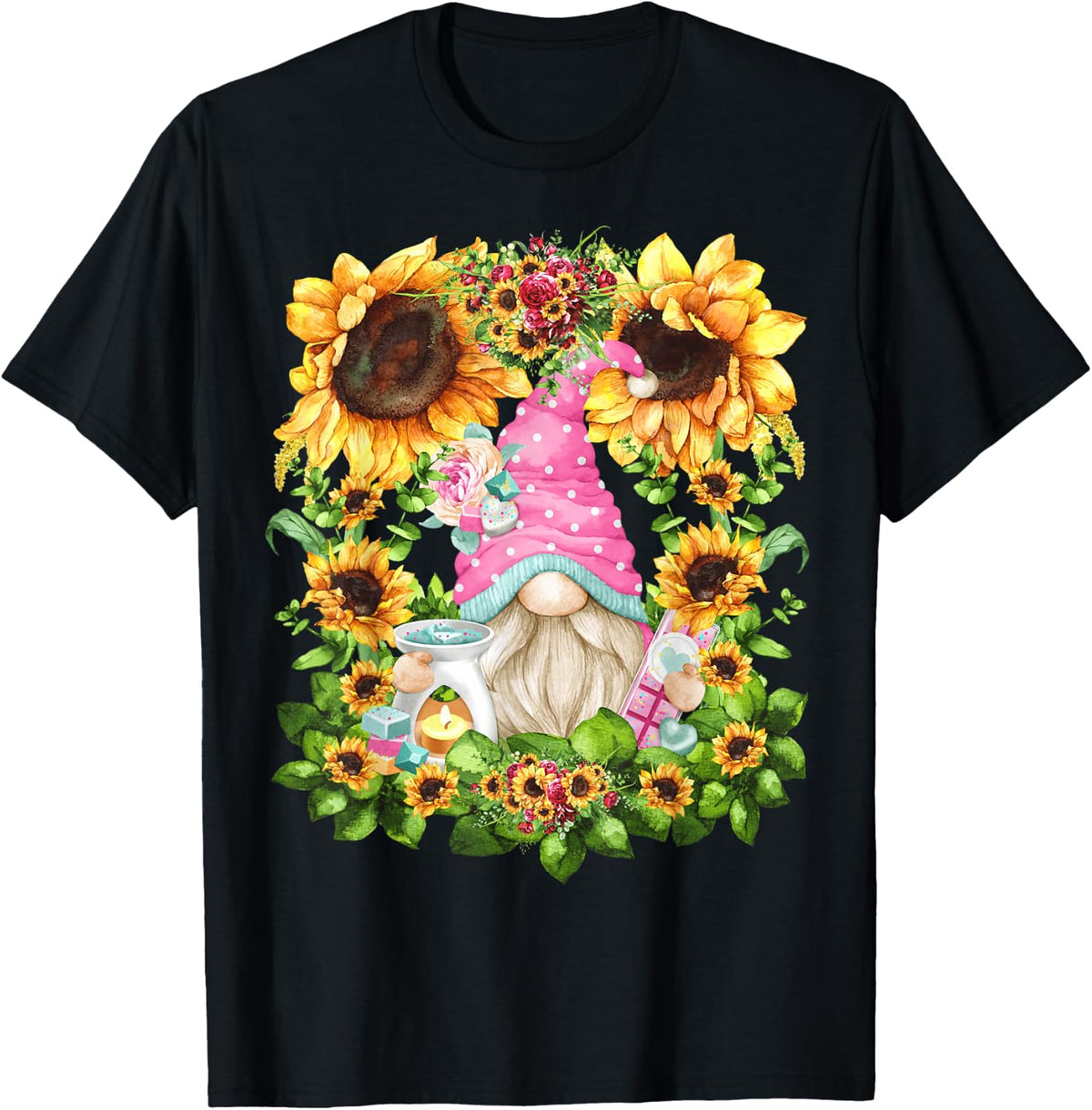 Pink Dad Gnome Sunflower Decor For Women Cute Soap Maker Apparel | Best Seller Pick | Perfect Gift Idea