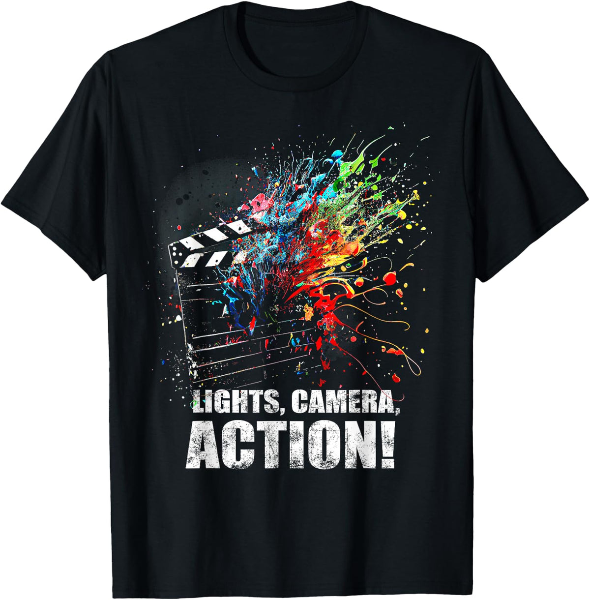 Lights Camera Action Movie Director Movie Clapper Board Apparel | High Search Volume | Aesthetic Fit