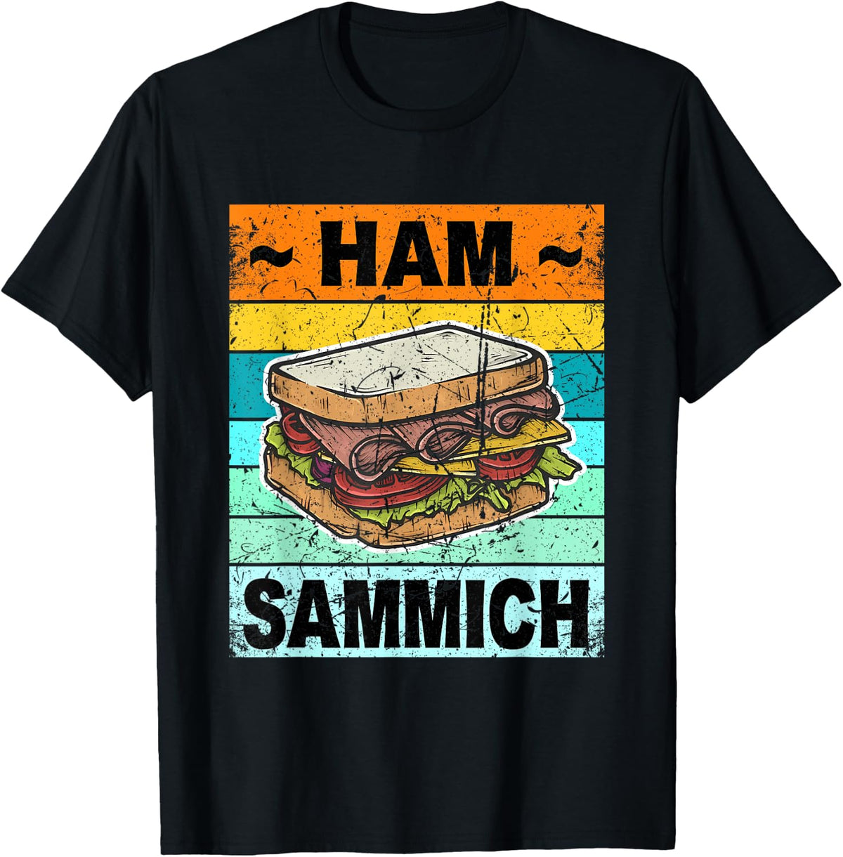 Retro Ham Sammich Shirt Ham Sandwich Meat Men Women Kids T-Shirt | Trending 2025 | Comfort Daily Wear